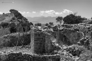 Ruine  schwarz_weiß